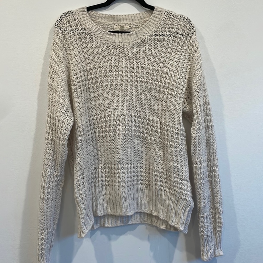 Cream Knit Sweater
